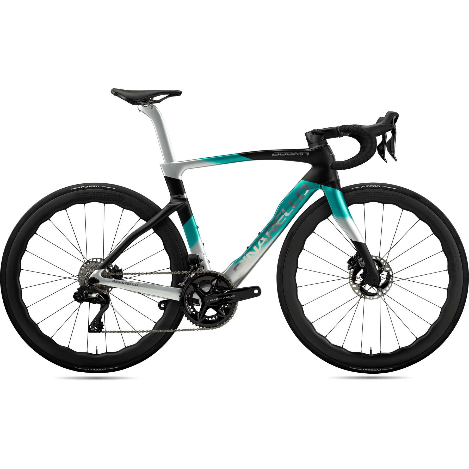 Silver/Teal