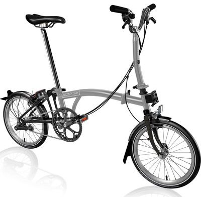 Brompton M4L 4S P-Line Mid-Bar Urban Fold-up City Bike