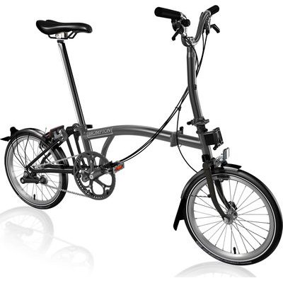 Brompton M4L 4S P-Line Mid-Bar Urban Fold-up City Bike