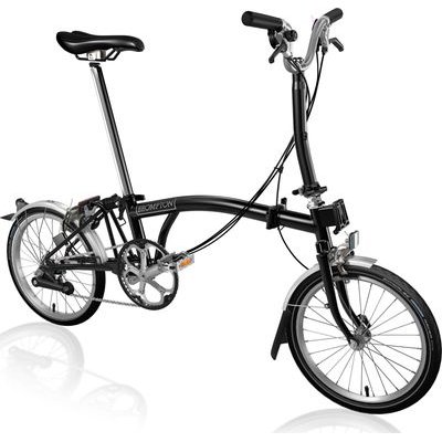 Brompton M6L 6s C-Line Mid-Bar Fold-up City Bike